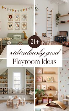 On the hunt for cute & fun ideas for a functional space for your little ones? *This* hand-picked playroom inspiration is the inspo you need to transform any room into a kids' playroom they’ll love! From creative childrens playroom ideas to cool playroom ideas that inspire play and learning, there's something for every style. Whether you’re setting up a toddler playroom or designing for older kids, these ideas make it easy to create a playful, organized space.