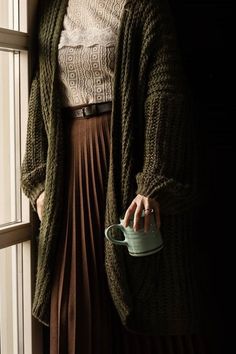 Cottage Core Outfit, Green Academia, Academia Outfits, Cottagecore Outfits, Modest Outfits, Look Cool, Modest Fashion, Pretty Outfits, Style Me