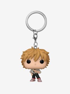 Denji is here to keep the devils at bay as this Chainsaw Man Funko Pocket Pop! keychain! Featuring the protagonist in his human look from the anime  this keychain is perfect for your keys  backpack  or purse.Vinyl; metalBy FunkoImported Vinyl Keychain, Chainsaw Man Denji, Dory Finding Nemo, Pop Keychain, Right Arrow Icon, The Devils, Location Icon, Dazed And Confused, Halloween Horror Nights