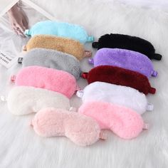 Sleeping Mask Sleeping Blindfold Soft Plush Eye Masks Cute Love Cloud Eye Cover Plush Mask Eyepatch Mask Cute, Soft Eyes, Sleep Accessories, Eye Cover, Eye Bags, Sleep Mask, Skin So Soft, Fragrance Free Products, Travel Essentials