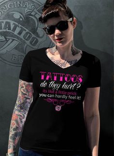 Little pricks!!! www.originaltattoobrand.com My Girl, All In One, T Shirt