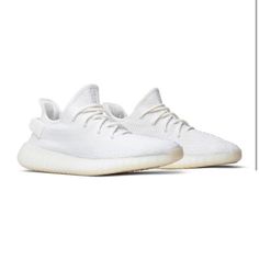 White Yeezy Sneakers. Little Bit Scuffed Sply 350, Custom Adidas, 350 Boost, Cream White Color, Mens Yeezy, New Trainers, Yeezy Sneakers, Millenial Fashion, Bloomingdales Fashion