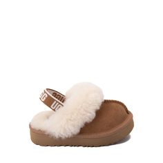 UGG® Funkette Clog - Toddler / Little Kid - Chestnut | Journeys Kidz Ugg Funkette, Toddler Uggs, Cute Uggs, Girl Uggs, Crochet Patterns Free, Shoe Size Chart Kids, Baby Uggs, Baby Shoe Sizes