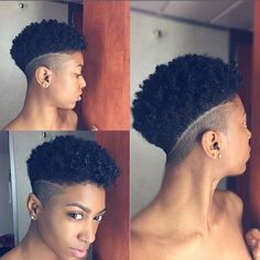 ❤️ Short Afros, Blackmen's Haircuts, Short Afro Hair, Pompadour Style, Tapered Natural Hair, Natural Hair Cuts, Tapered Hair, Natural Hair Short Cuts