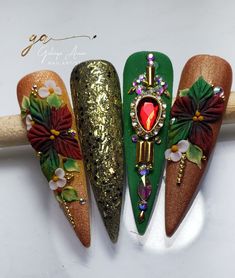 Nochebuena uñas nails #nailsflowers #uñas Acrylic Nails Stiletto, Nails Stiletto, Christmas 3d, Good Morning Cards, Nails 2020, Uñas Acrilicas, Nail Nail, Xmas Nails