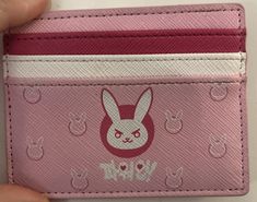 Loungefly x Overwatch D.Va DVA Pink Cardholder Small Wallet Blizzard OW OW2. Used great condition. Kawaii Wallet, Pink Wallet, Cute Wallets, Small Wallet, Overwatch, Wallets For Women, Women's Accessories, Card Holder, Shoe Accessories