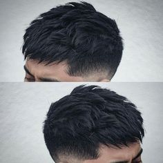 Skin Fade Haircut Men Straight Hair, Black Undercut Men, European Crop Haircut, Anime Style Haircut, Short Hair Cuts Men Fade, Fade Hair Cuts For Men, Men Haircut Styles Short Fade, Long Fade Haircut Men, Long Crop Haircut Men