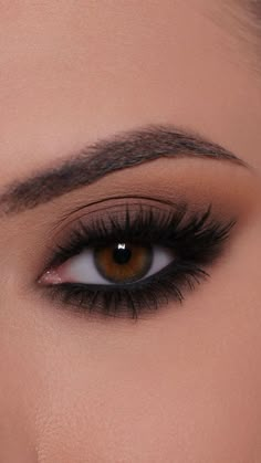 Brown Smokey Eye Tutorial, Smokey Eyes Tutorial, Party Makeup Tutorial, Soft Smokey Eye, Smokey Eye Easy, Gold Smokey Eye