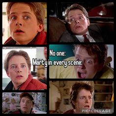 the many faces of marky in every scene