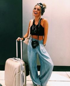 Prendas atractivas que toda ‘Lazy Girl’ debería tener en su closet Style Hippy, Mode Hippie, Mode Boho, Lazy Girl, Traje Casual, Estilo Boho, Travel Outfit