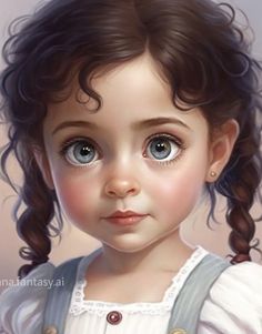 Fantasy Art Dolls, Cute Cartoon Images, Cute Cartoon Pictures, Girly Art Illustrations, Beautiful Flowers Wallpapers, Color Painting, Angel Pictures, Fantasy Artist, Romantic Art