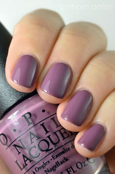 OPI I'm Feeling Sashy 2 Pedicure Styles, Nail Party, Opi Nail Polish Colors, Plum Nails, Purple Nail, Opi Nail Polish, Nail Swag, Colorful Nail Designs, Opi Nails