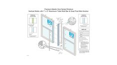 the diagram shows how to install an automatic sliding glass door with two side panels and one end