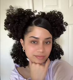 Side Part Curly Hair Black Women Natural Hairstyles, Cute Birthday Hairstyles For Curly Hair, Natural Hairstyles For Black Women Curls, Curly Hairstyles 3b 3c, Blackhairstyles Natural, Medium Length Hair Styles Black Women, Natural Hair Styles For Black Women Short, Cute Curly Hairstyles For Black Women, Type 4 Natural Hairstyles