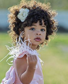 Baby Girl Hairstyles Curly, Biracial Hair, American Mom, Cute Haircuts, Girl Haircut, Flower Girl Hairstyles