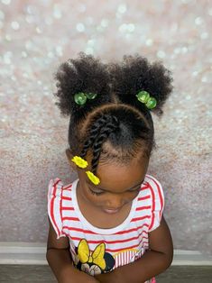 Cute Toldders Hairstyles, Puff Ball Hairstyle Natural Hair Kids, 3c Toddler Hairstyles, Toddler Hairstyles Girl Curly Mixed Hair, Toddler Short Hairstyles Girl Black, Black Kids Hairstyles Short Hair, 4c Toddler Hairstyles Short, Hairstyles For 2 Year Girl Black, Easy Black Toddler Hairstyles Girl