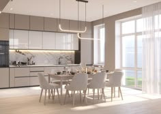 Minimalistic modern design kitchen led Kitchen Lighting Layout, Minimalistic Kitchen, Condo Kitchen, Dinning Room Design, Kitchen Interior Design Decor