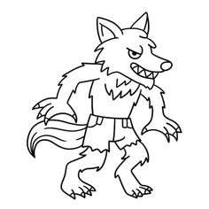 a drawing of a furry animal with long legs