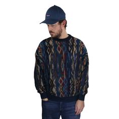 Up for sale is a beautiful Pendleton 100% wool stretchy made in the USA cosby coogi style pullover sweater in mens medium but has a baggy fit could fit large. This sweater is gorgeous and has a very soft feel like its mohair even tho its marked wool. This iconic vintage piece represents the top tier of wool sweaters, with craftsmanship and fabric quality that newer versions can't match. Perfect for hiking, fishing, lodge, hunting, shooting, casual wear, to class, or out with friends. Make this your go to sweater this fall and winter, it is so soft and comfy. Sweater comes ready to wear and ships within 24 hours. Model is 5' 10" 175 pounds medium build and the sweater fits perfect on the model. Measurements:​ Tagged medium runs baggy could fit large, confirm fit below Pit to pit across 25.5 Pendleton Shirts, Baggy Sweaters, Sweater Fits, Comfy Casual, Baggy Fits, Crewneck Sweater, Top Tier, Fair Isle, Wool Sweaters