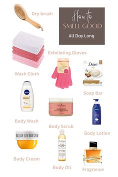 Smell Good All Day, How To Smell Good, To Smell Good, Haut Routine, Body Hygiene, Shower Skin Care, Body Smells