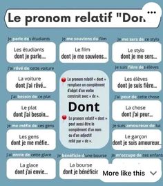 a poster with words in french that say don't