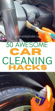 car cleaning hacks that are easy to use