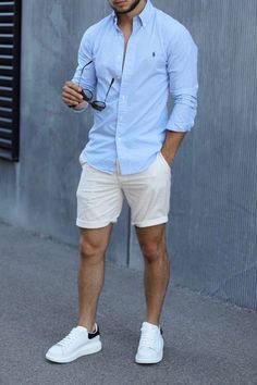 Mens Business Casual Outfits, Mens Summer Outfits, Mens Casual Outfits Summer, Men Fashion Casual Shirts, Stylish Men Casual, Hipster Man, Shirt Casual Style, Mens Casual Dress Outfits, Outfits 2023