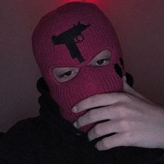 Ski Mask Aesthetic, Ski Mask Fashion, Ski Mask Tattoo, Aesthetic Mask, Ski Aesthetic, Bad Boy Style, Thug Girl, Mask Aesthetic, Gangster Girl