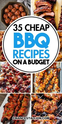 BBQ recipes for every grill master! Explore our easy grilling recipes, perfect for any summer outdoor parties. Delight in BBQ chicken recipes, smoked BBQ meats, and BBQ ribs recipes that promise to be crowd-pleasers. Try our healthy BBQ food ideas and grilled vegetables. Spice things up with our homemade BBQ sauces and rubs. From backyard BBQ dinner recipes to BBQ side dishes and grilled desserts, we've them all. Cook up some fun and flavor with these grilled recipes. Best Bbq Food Ideas, Meats On The Grill, Summer Bbq Meals Dinners, What To Barbecue, Good To Grill, Ideas For The Grill, Bbq Ideas For Large Groups, Dinner Ideas For Grill, Fast Bbq Recipes