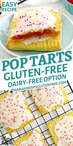 the recipe for pop tarts gluten - free dairy - free option is easy to make