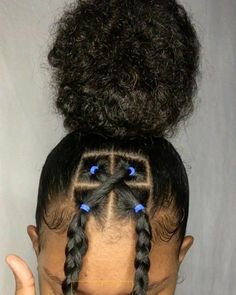 Kids Curly Hairstyles, Toddler Hairstyles Girl, Girls Natural Hairstyles, Quick Braided Hairstyles, Hair Kids