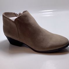 Fashioned With A Touch Of Country Style, These Wileyy Ankle Booties From Style & Co Bring A Modern Boho Feel To Jeans And Skirts 1-1/2” Heel Almond Toe Ankle Booties Zipper Closure At Inner Ankle; Padded Sock For Added Comfort Manmade Upper, Manmade Sole Imported Fitted Closed Toe Casual Booties, Fitted Casual Booties With Closed Toe, Casual Ankle Booties With Heel Pull Tab, Casual Fitted Ankle Booties, Spring Ankle Booties With Heel Pull Tab, Suede Ankle-high Booties, Casual Suede Booties With Low Heel, Spring Ankle-high Booties With Heel Pull Tab, Casual Low Heel Suede Booties