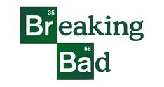 the breaking bad logo is green and white