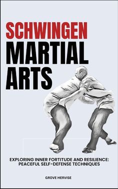 the book cover for schwingen martial arts