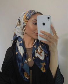 Headwrap Hairstyles, Head Wrap Styles, Head Scarf Styles, Hijabi Fashion Casual