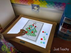 Light Table Activities:Numbers, Shapes, Seasons, Letters, CVC Words, www.JustTeachy.com Light Table Activities, Light Box Activities, Table Activities, Christmas Teaching, Winter Preschool, Light Board, Light Panel, Christmas School, Christmas Favorites