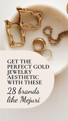 Gold Jewelry Outfit, Gold Jewelry Aesthetic, Mejuri Jewelry, Hey June, Satya Jewelry, Jenny Bird, Jewelry Photoshoot, Jewelry Aesthetic, Jewelry Brands