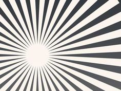 an abstract black and white background with sunburst