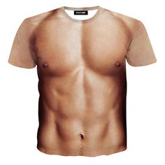 PRICES MAY VARY. Material of Muscle T-shirt: Made of silky materials (polyester + spandex ) ☞ smooth, comfortable, soft, breathable,easy-drying, and durable, it like your skin☜ Please kindly accept some slight color difference caused by different monitors and lights. Have Fun: Get your humor mode on with this fun t-shirt. Perfect for clubbing, Halloween, Christmas, costume party, dance, and so on, but casual enough that you can wear anywhere. It's a perfect flip over the surprise that always get Top Aesthetic, Elegante Y Chic, Summer Shorts Denim, Beach Sports, Fashion Creative, Muscle T Shirts, Muscle Shirts, Keno, Tee Shirt Homme