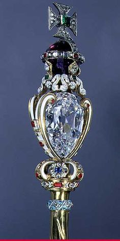 In 1907, the Great Star of Africa was given to King Edward VII of England and set into the Royal Scepter. #The Royal Scepter is still used today by Queen Elizabeth Royal Scepter, Cullinan Diamond, Elizabeth Queen, Marriage Goals