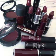 Winter Make-up, Dark Lipstick, Dark Makeup, Lip Art, Makeup Goals, Makati, Pretty Makeup, Cute Makeup, Aesthetic Makeup