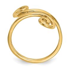 14k Yellow Gold Swirl Adjustable Cute Toe Ring Set Fine Jewelry Gifts For Women For Her Rings IceCarats.com Designer Jewelry Gift USA Diamond Tops, Summer Beach Jewelry, Summer Rings, Yellow Rings, Spiral Ring, Bow Jewelry, Toe Ring, Elegant Ring, Anniversary Bands