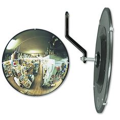 an image of a fish eye view of a store