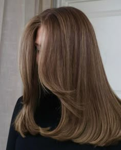 Brown Old Money Hair, Old Money Hair Brunette, Old Money Light Brown Hair, Brown Hair Fall 2024, Brown Hair Old Money, High Light Brown Hair, High And Low Lights Hair Brown, Old Money Brown Hair, Straight Light Brown Hair