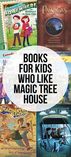 books for kids who like magic tree house