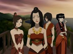 Ty Lee X Azula, Ty Lee And Azula, Azula X Ty Lee, Azula Ty Lee, Mai And Zuko, Outfit Images, Princess Azula, Silly Characters, Beach Costume