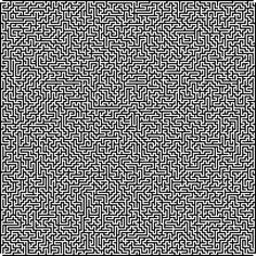 an abstract black and white pattern that looks like it has been made out of squares