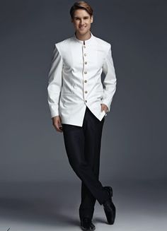 Doorman Uniform, Uniform Sketch, Maids Uniform, Mens Wedding Wear, Uniform Clothes, Employee Uniform, Mens Wear Wedding, Restaurant Uniforms