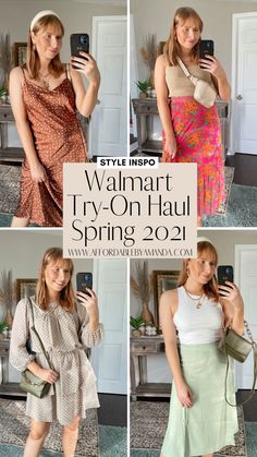 Cute Walmart Outfits, Shopping At Target, Style Influencers, Child Fashion, White Slip Dress, Corporate Fashion