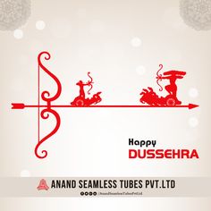 happy dusserha and seamless tubes ptt ltd greeting card for diwali